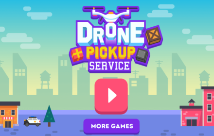 Drone Pickup Service HTML5 Game